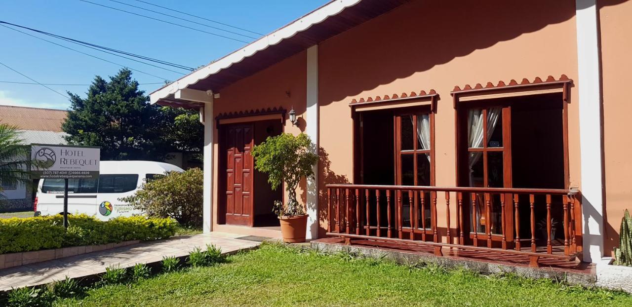 Hotel Boutique Rebequet Boquete Exterior photo